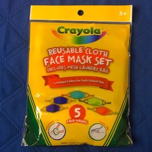 Crayola child face masks
